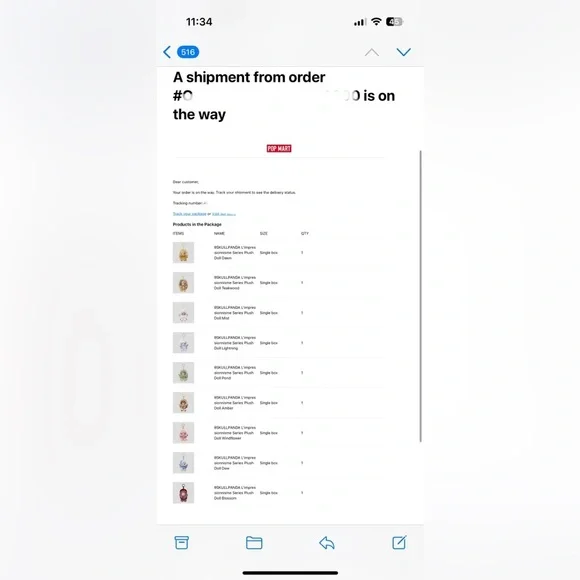 (Sealed) Amber - Skullpanda L’impressionnisme Series - Picture 6 of 8